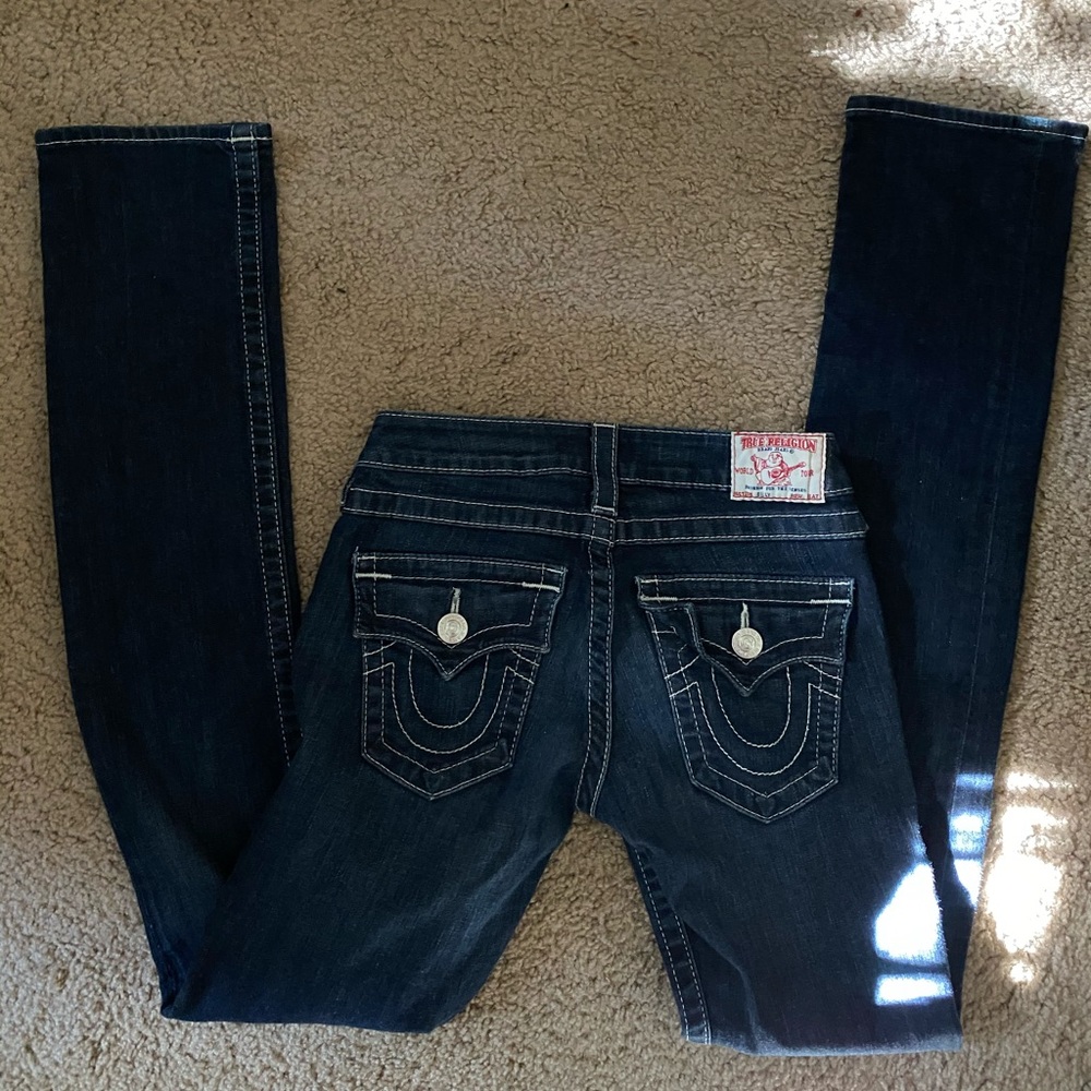 *SALE* True Religion Straight Leg Size 26 jeans